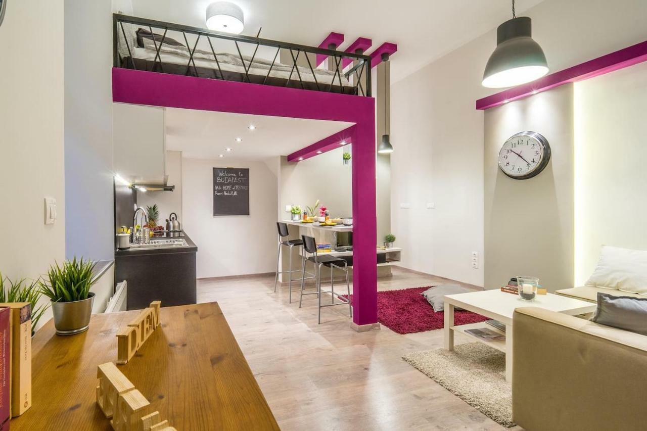 Cozy Downtown Studio Apartment Boedapest Buitenkant foto